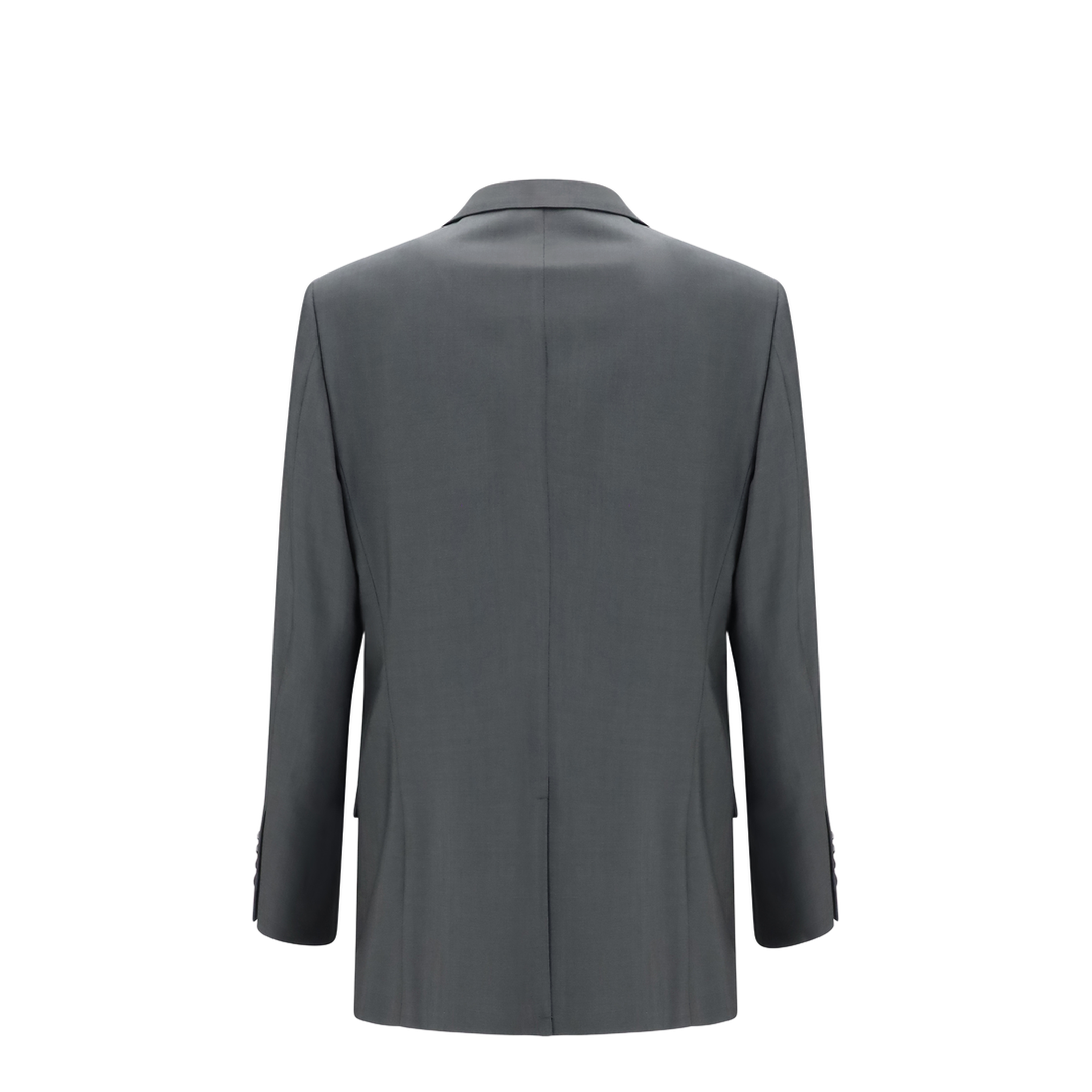 Single-breasted Wool and Mohair Jacket - Image 2