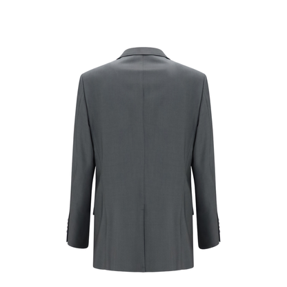 Single-breasted Wool and Mohair Jacket - Image 2