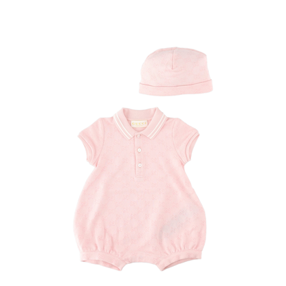 Gift Set Cotton Piquet Baby Pink Mix - Image 1