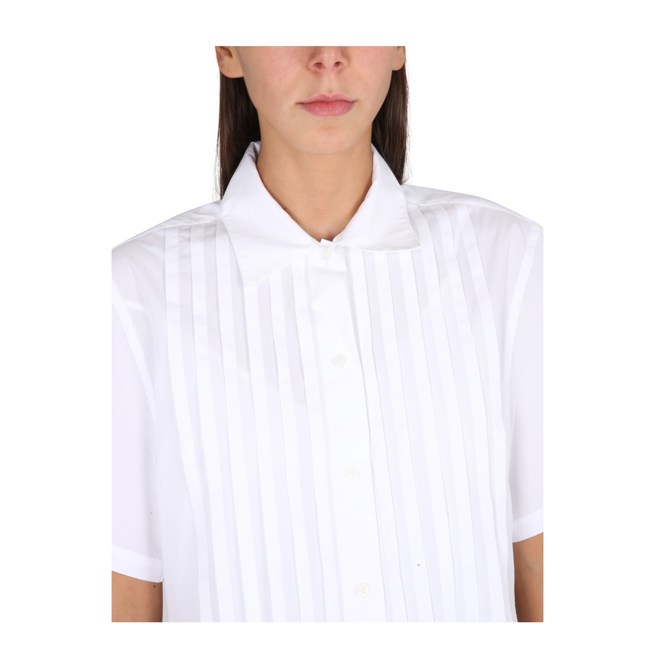 Pleated Chemise Dress - Image 4