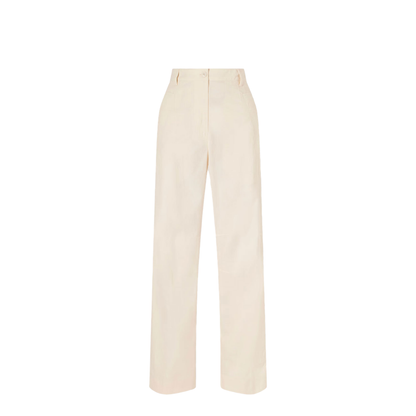 Pincks Straight-Leg Cotton Poplin Pants - Image 1