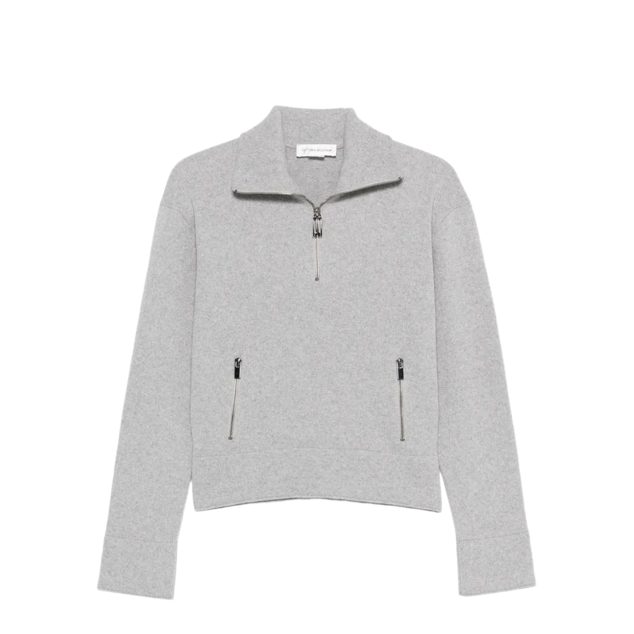 Half-Zip Milano Wool Blend Jumper - Image 1