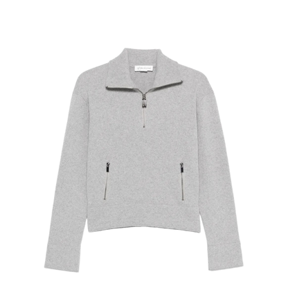 Half-Zip Milano Wool Blend Jumper - Image 1