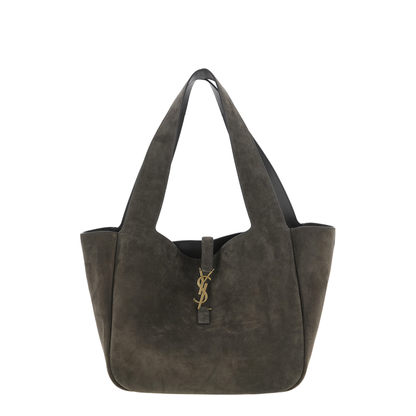 Bea M Suede Shoulder Bag - Urban Grey - Image 1