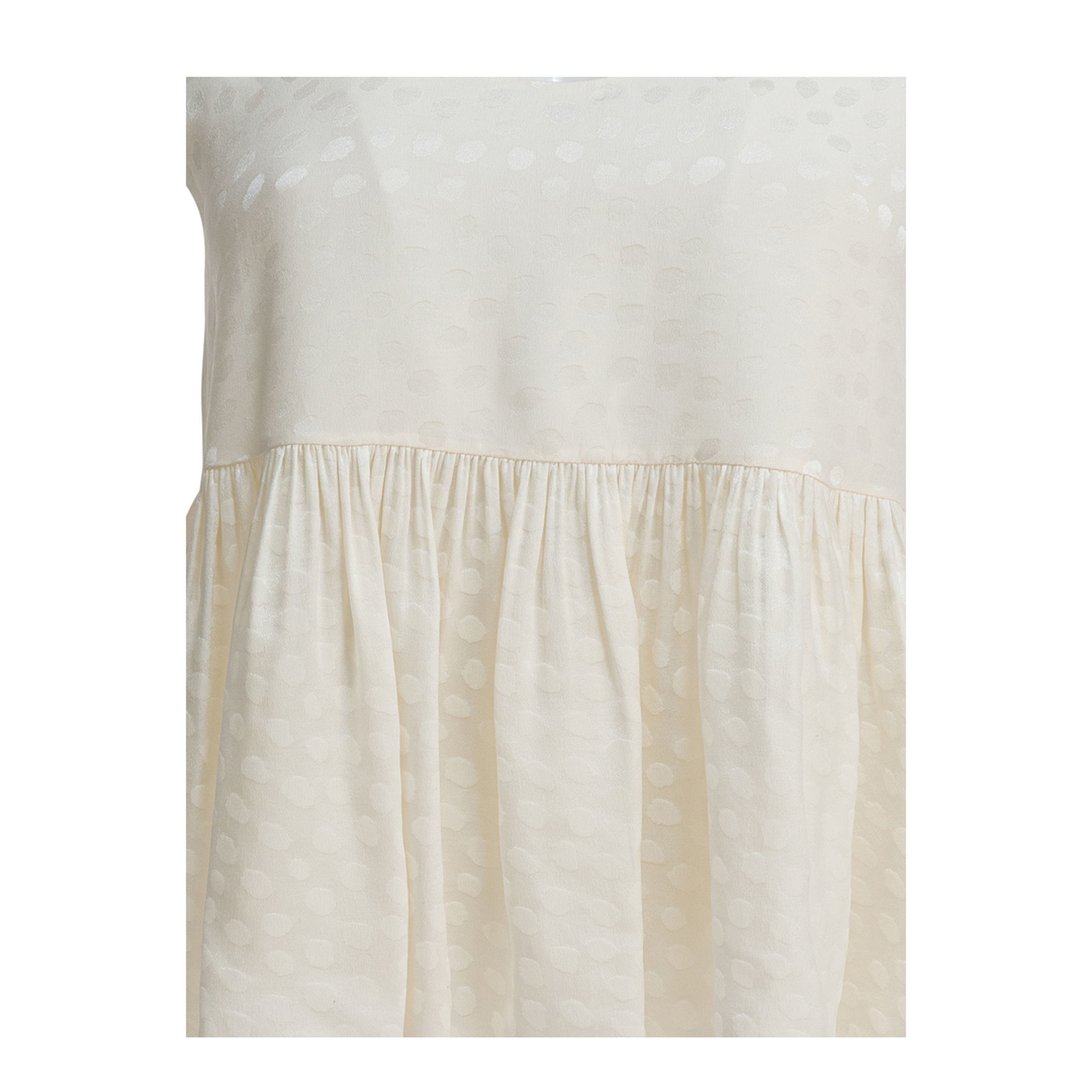 Silk Peplum Top - Image 3