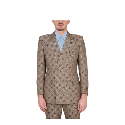 Maxi Clamp Pattern Cotton Jacket - Image 1