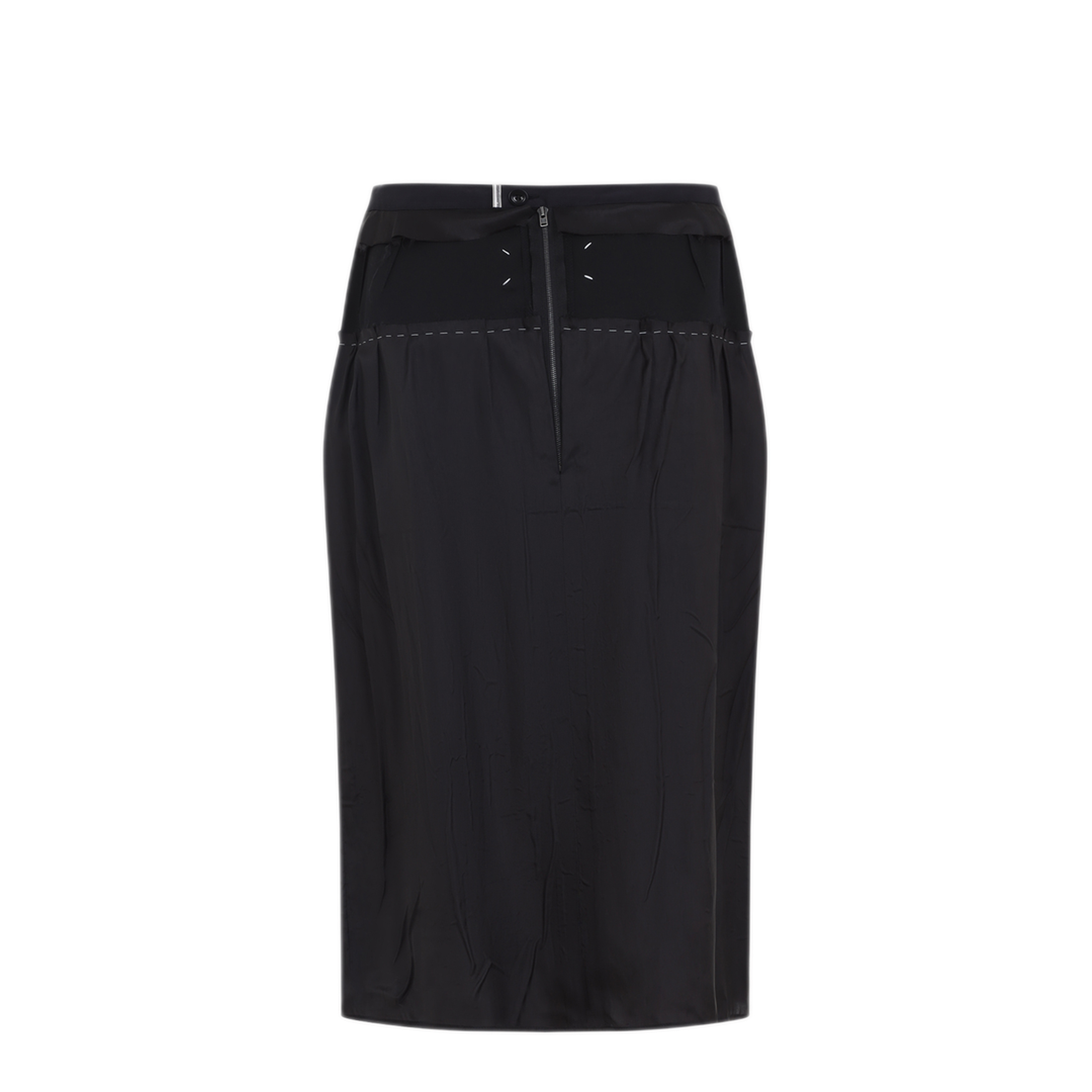 Acetate Midi Skirt - Image 4