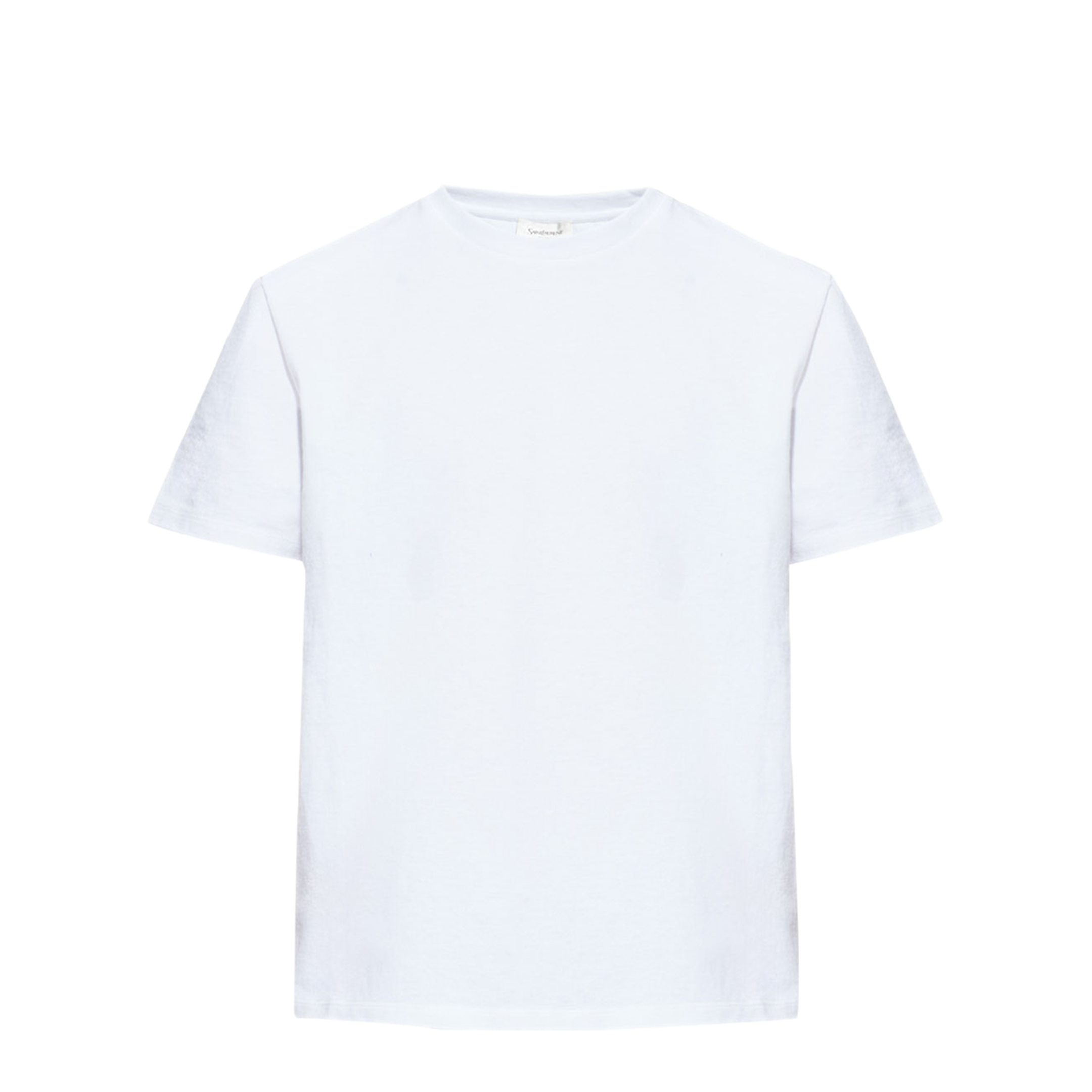Crewneck Cotton T-Shirt - Image 6