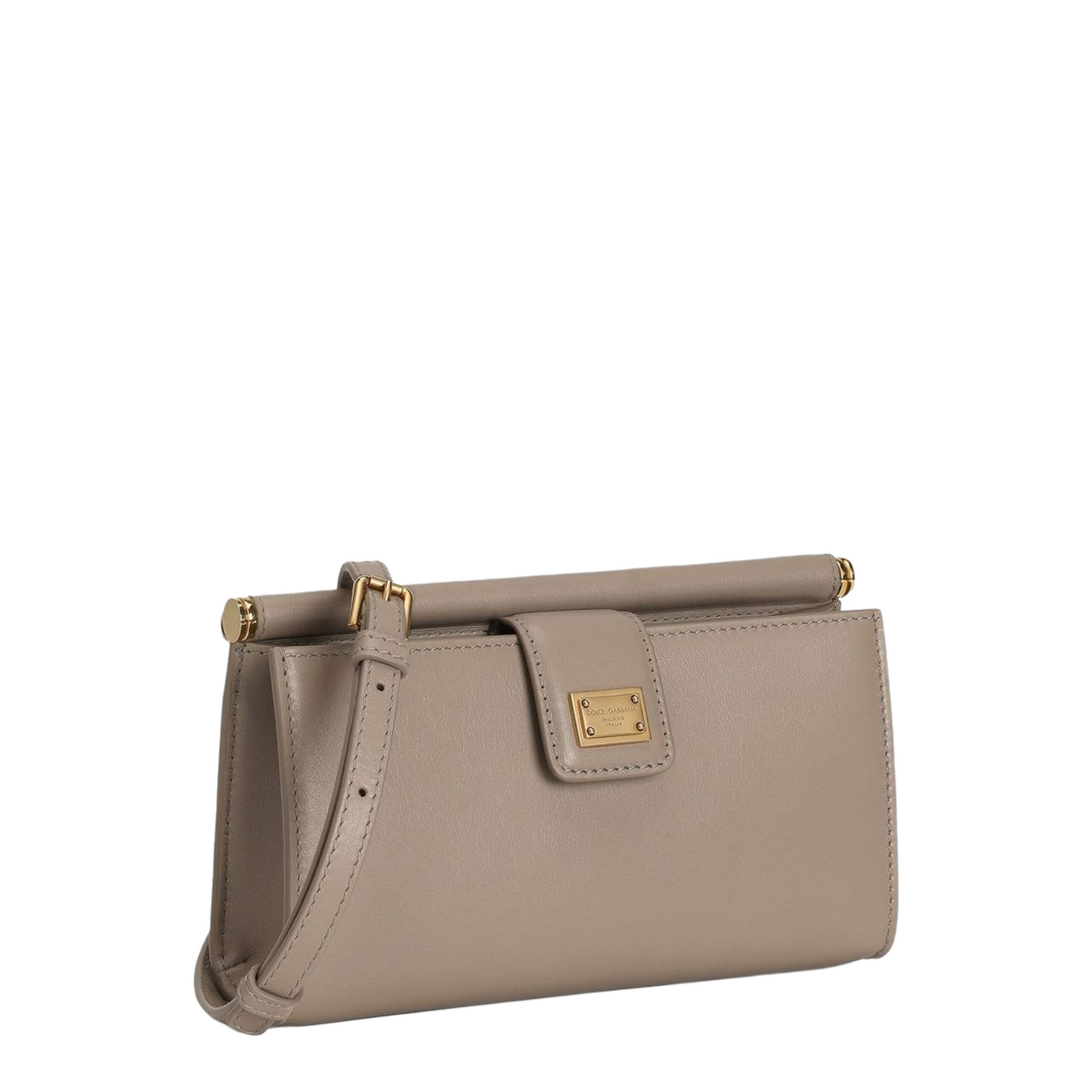 Plongé Calfskin Phone Bag - Beige - Image 3