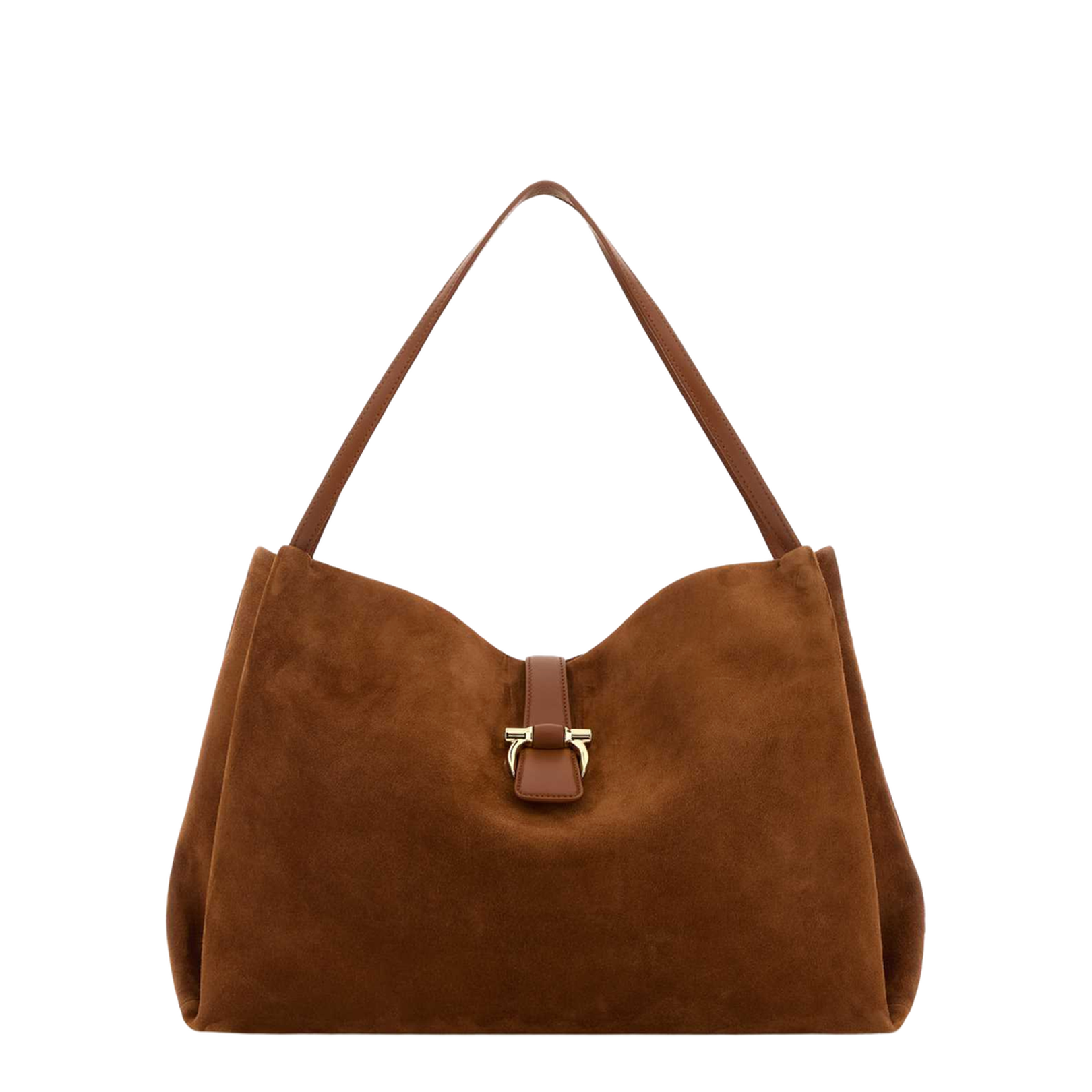 Suede Tote Bag - Image 1