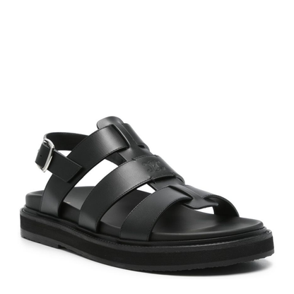 Cage Leather Sandals - Image 3