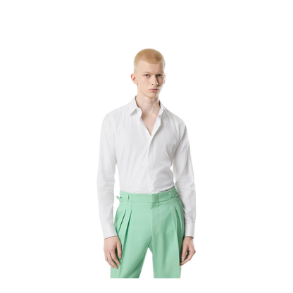 Cotton and Silk Classic Fit Shirt - Image 4