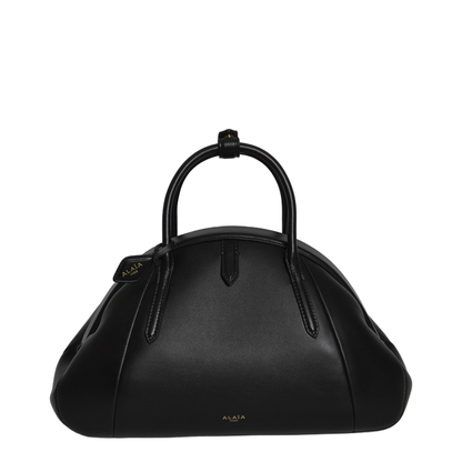 Purse Calfskin Top Handle Bag - Noir - Image 1