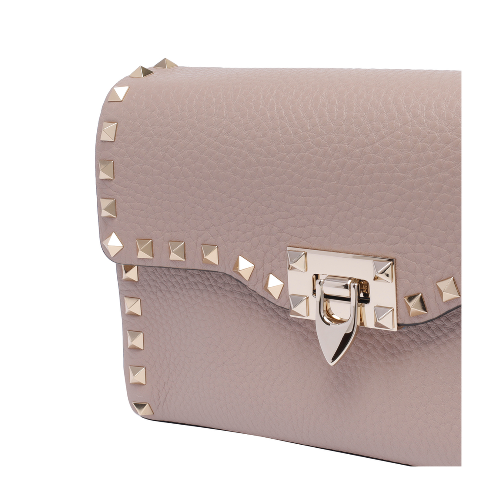 Small Rockstud Grainy Calfskin Crossbody Bag - Image 4