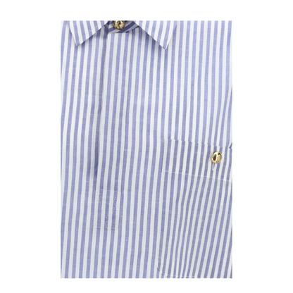 Short-sleeve Shirt with Logo Buttons - Image 3