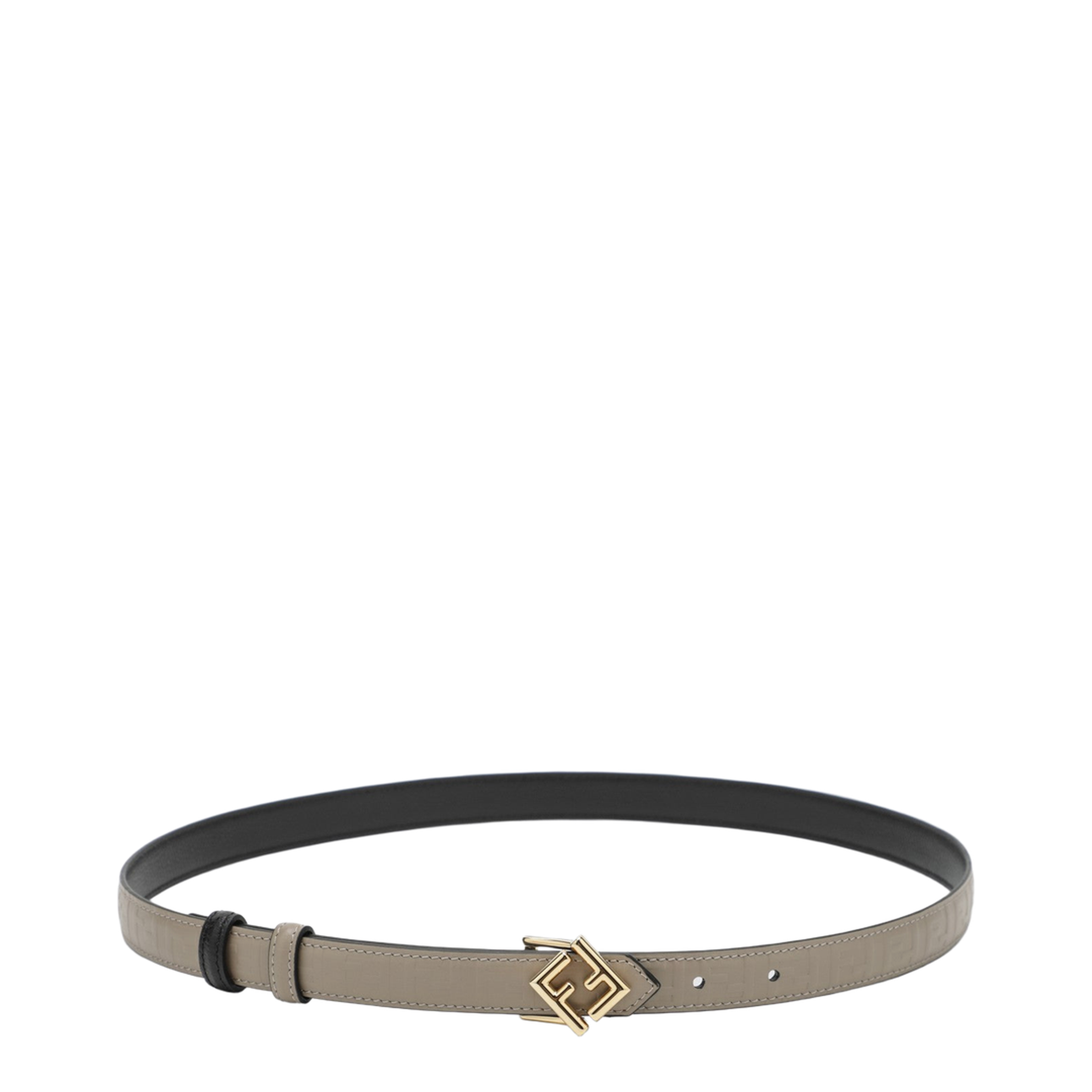 FF Diamonds Reversible Belt Black/Taupe - Image 2