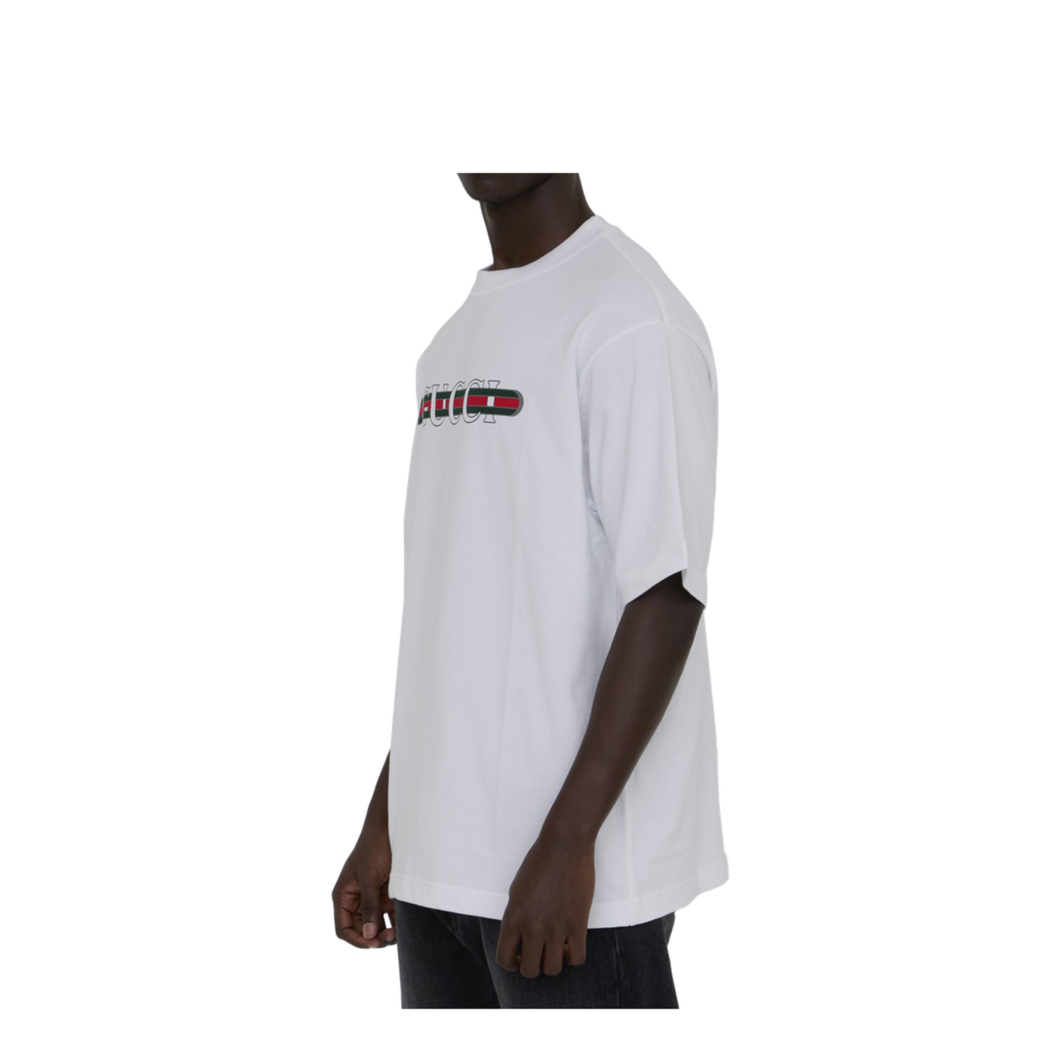 T-Shirt in Cotton with Logo Print - Image 2