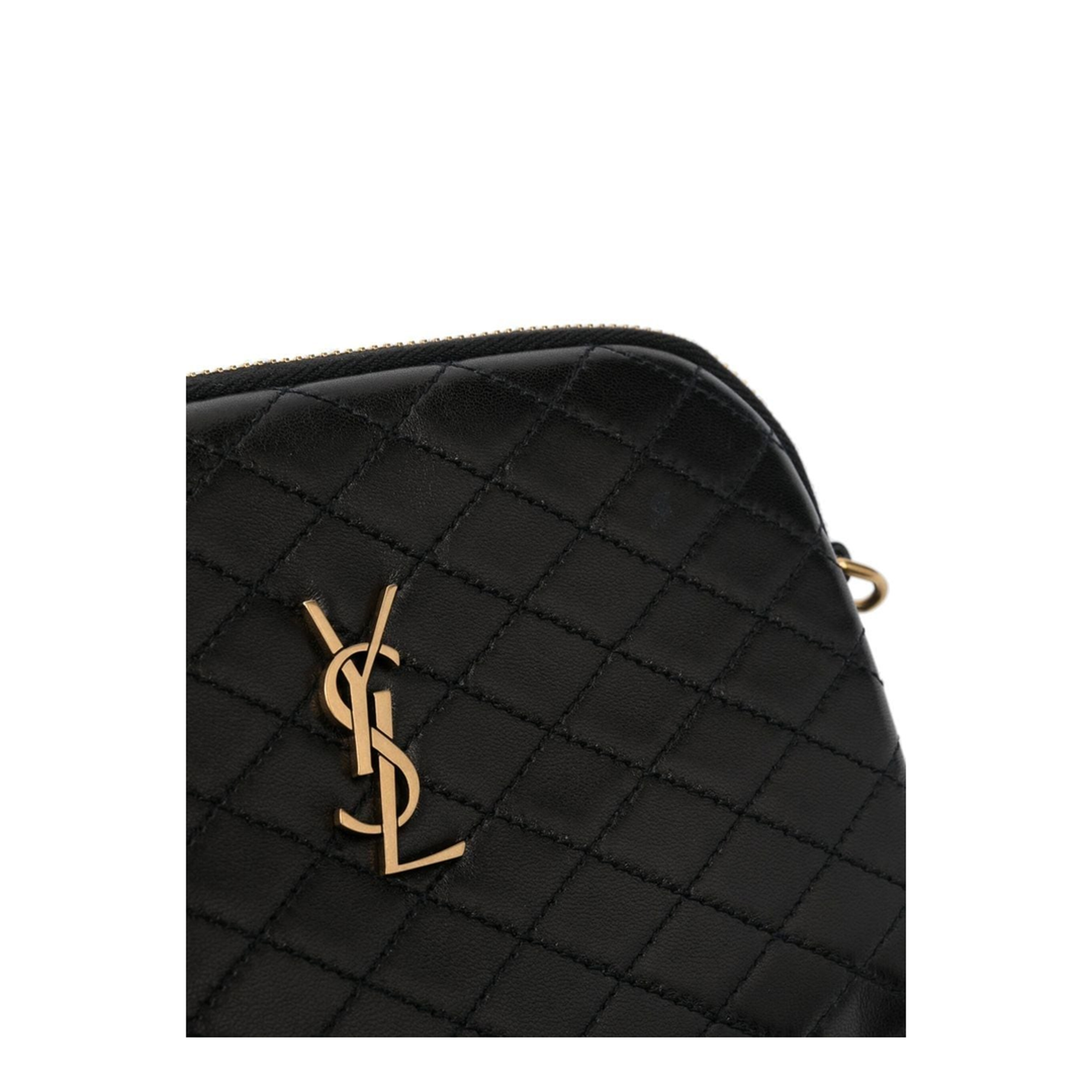 Gaby Quilted Crossbody Bag, mini GHW - Image 5