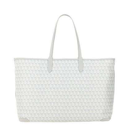 I Am A Plastic Bag Wink Zipped Tote - Frost - Image 2
