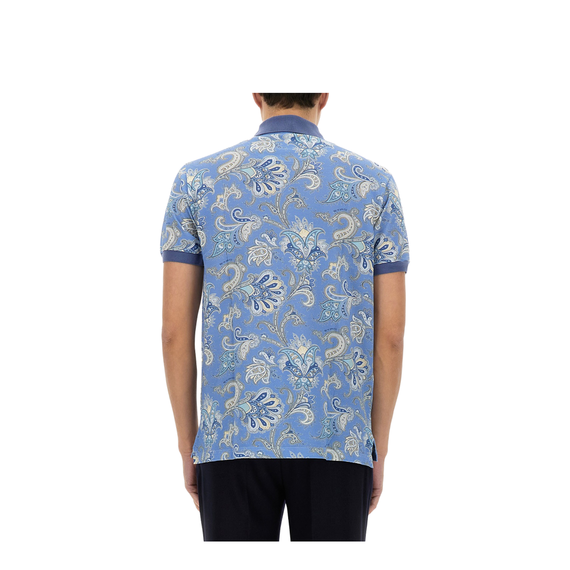 Polo Shirt With Print - Image 3