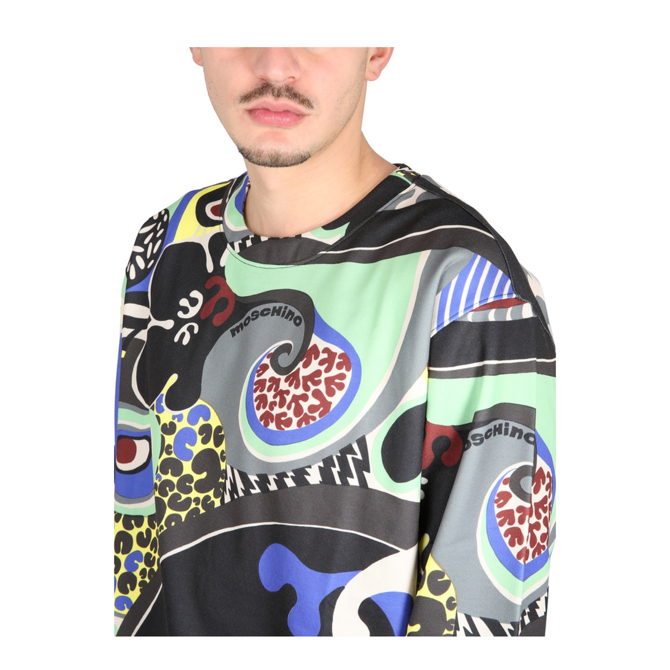 Psychedelic Print Sweatshirt - Image 4