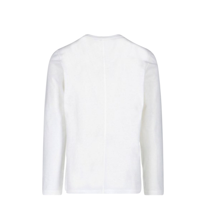 White Cotton Leon T-Shirt - Image 2