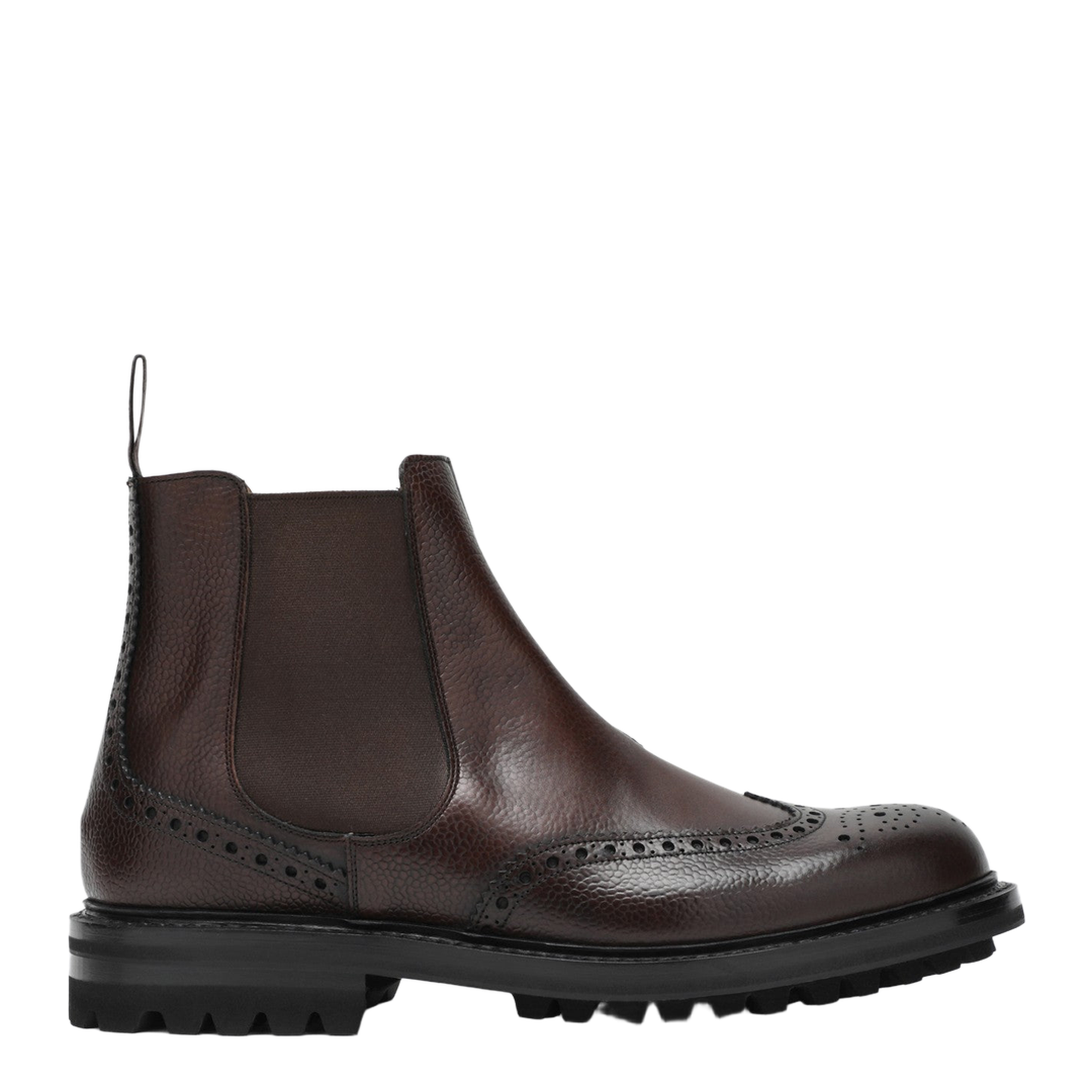 Brown Ebony Chelsea Boots - Image 1