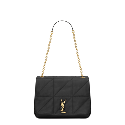 Jamie Medium Lambskin Shoulder Bags - Black - Image 1