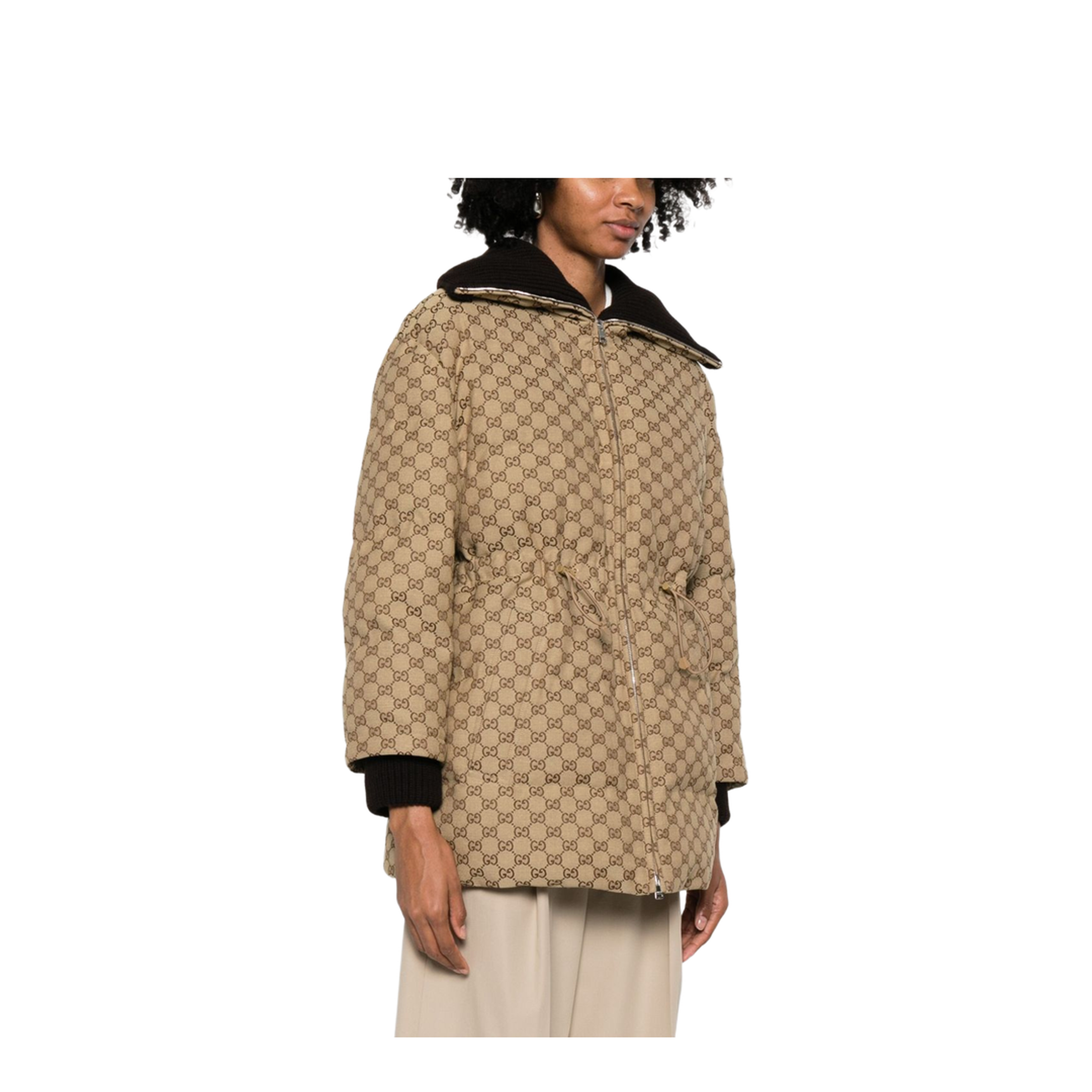 Quilted Down Jacket - Image 3