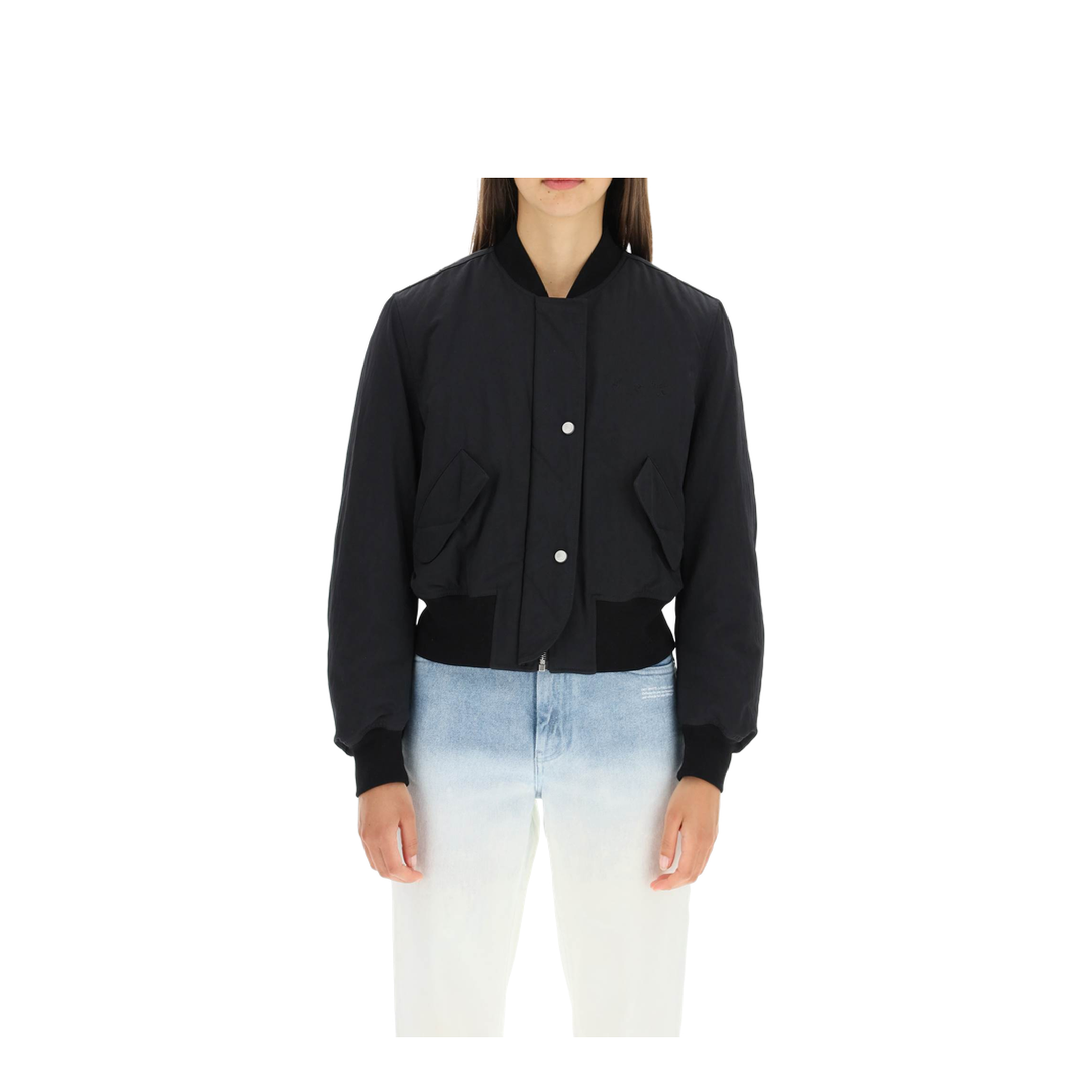 Bomber with Logo Print - Image 3