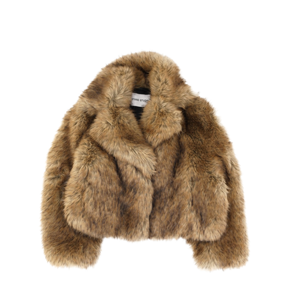 Beige Samara Faux-Fur Jacket - Image 1