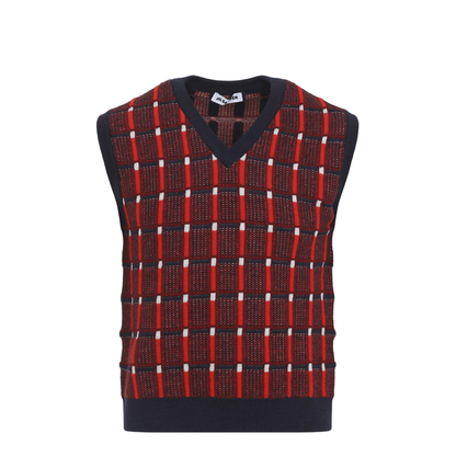 Sleeveless Knitted Vest - Image 2