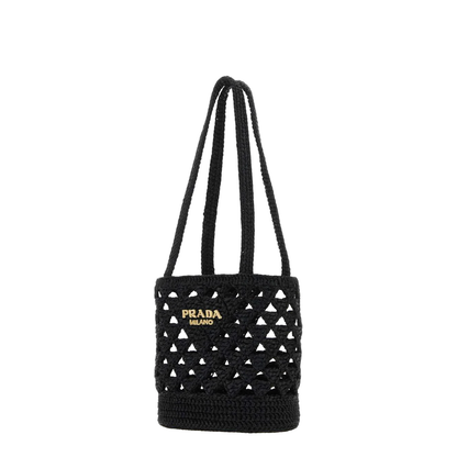 Crochet Tote Bag - Nero - Image 2