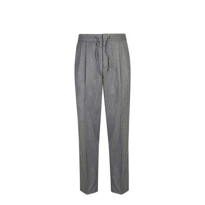 Grey Flannel Trousers - Image 1