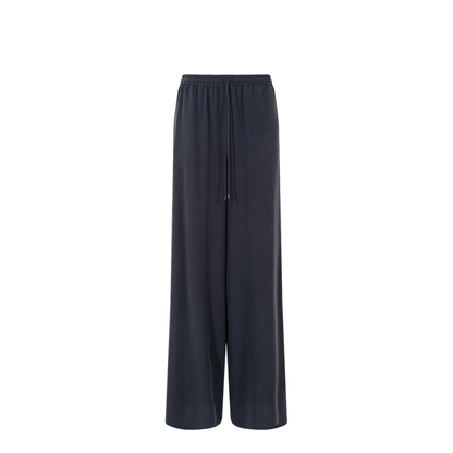 Wide-Fit Washed Silk Trousers - Image 1