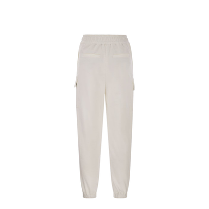 Smooth Cotton Fleece Cargo Pants - Image 2