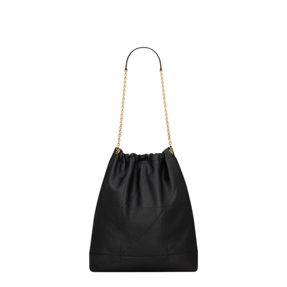 Jamie Large Nappa Bucket Bags - Black - Image 4