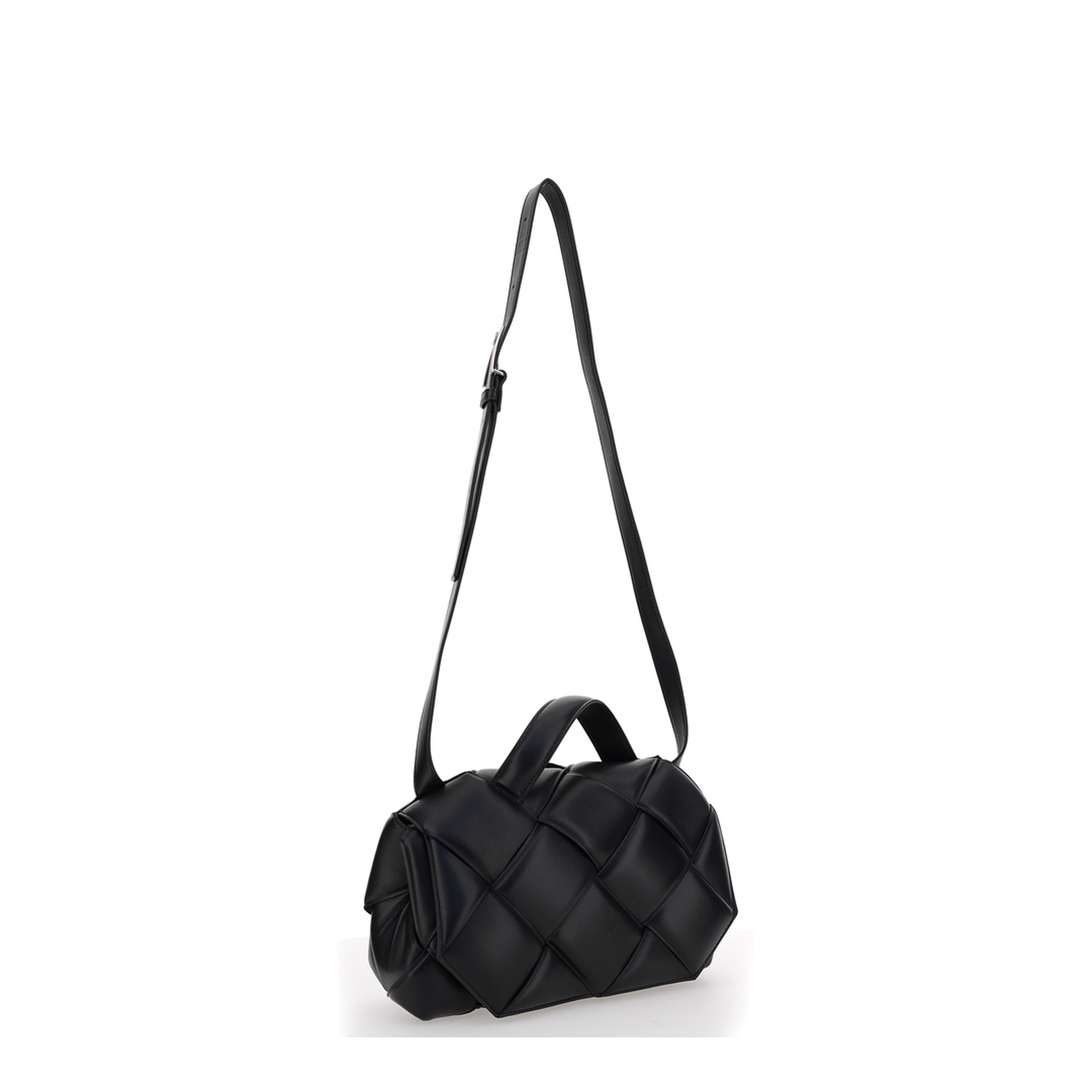 Woven Leather Shoulder Bag - Image 2