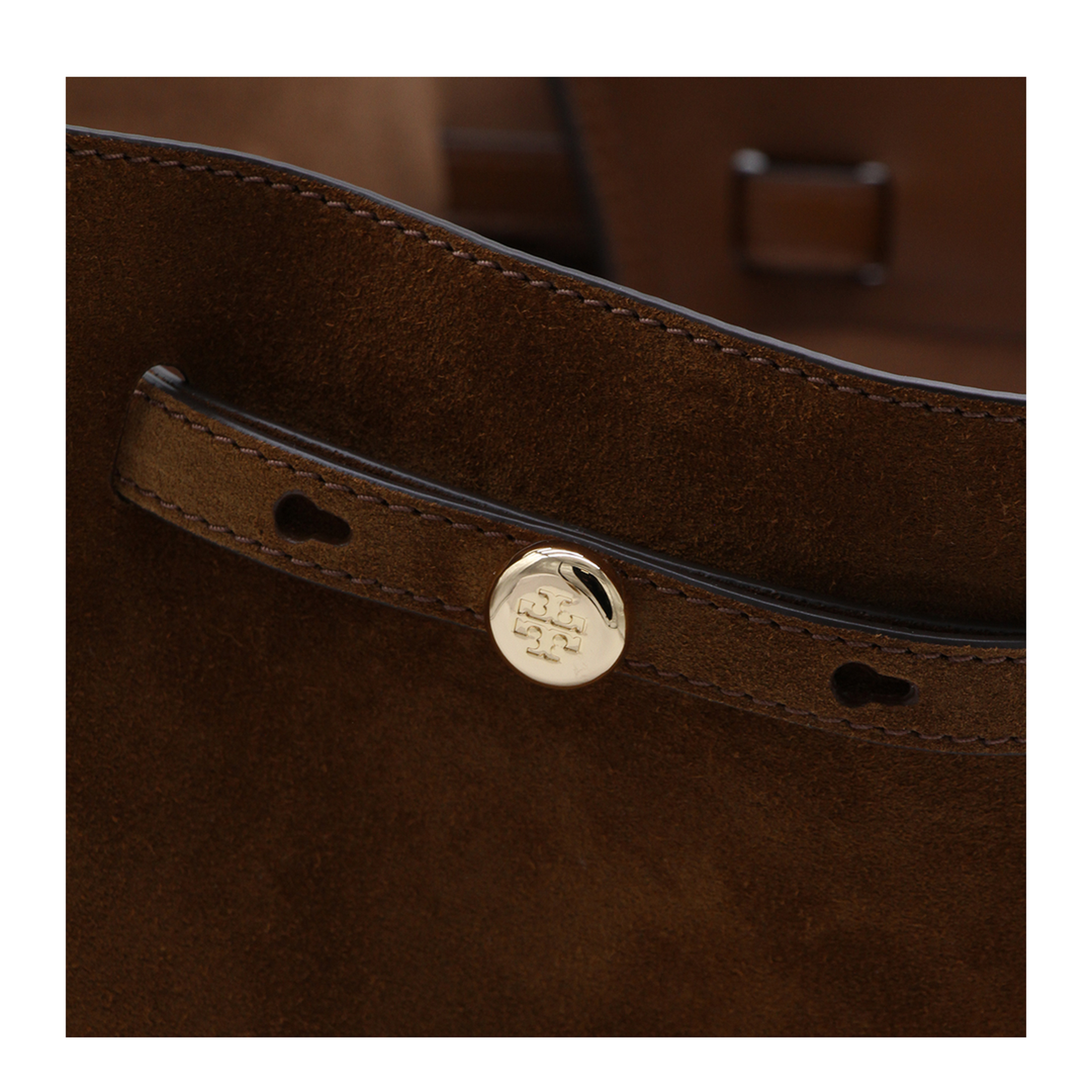 Romy Suede Tote - Caramel - Image 7