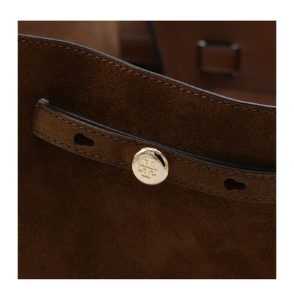 Romy Suede Tote - Caramel - Image 7