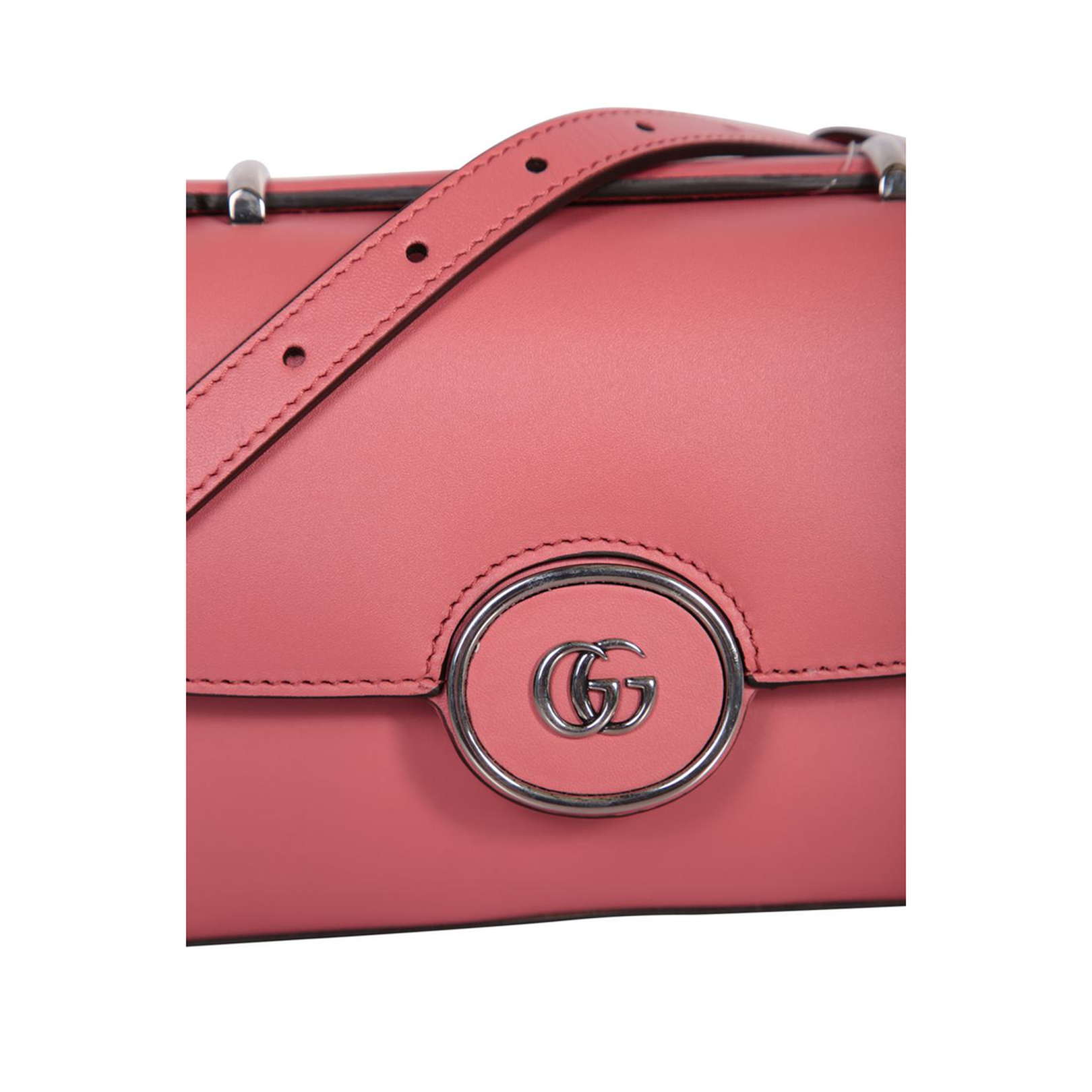 GG Milano Small Leather Crossbody Bags - Coral - Image 5