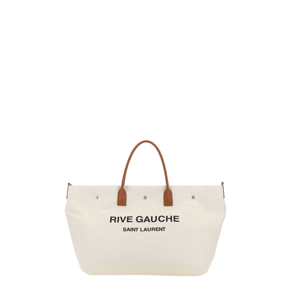 Rive Gauche Tote Bag In Canvas - Image 1