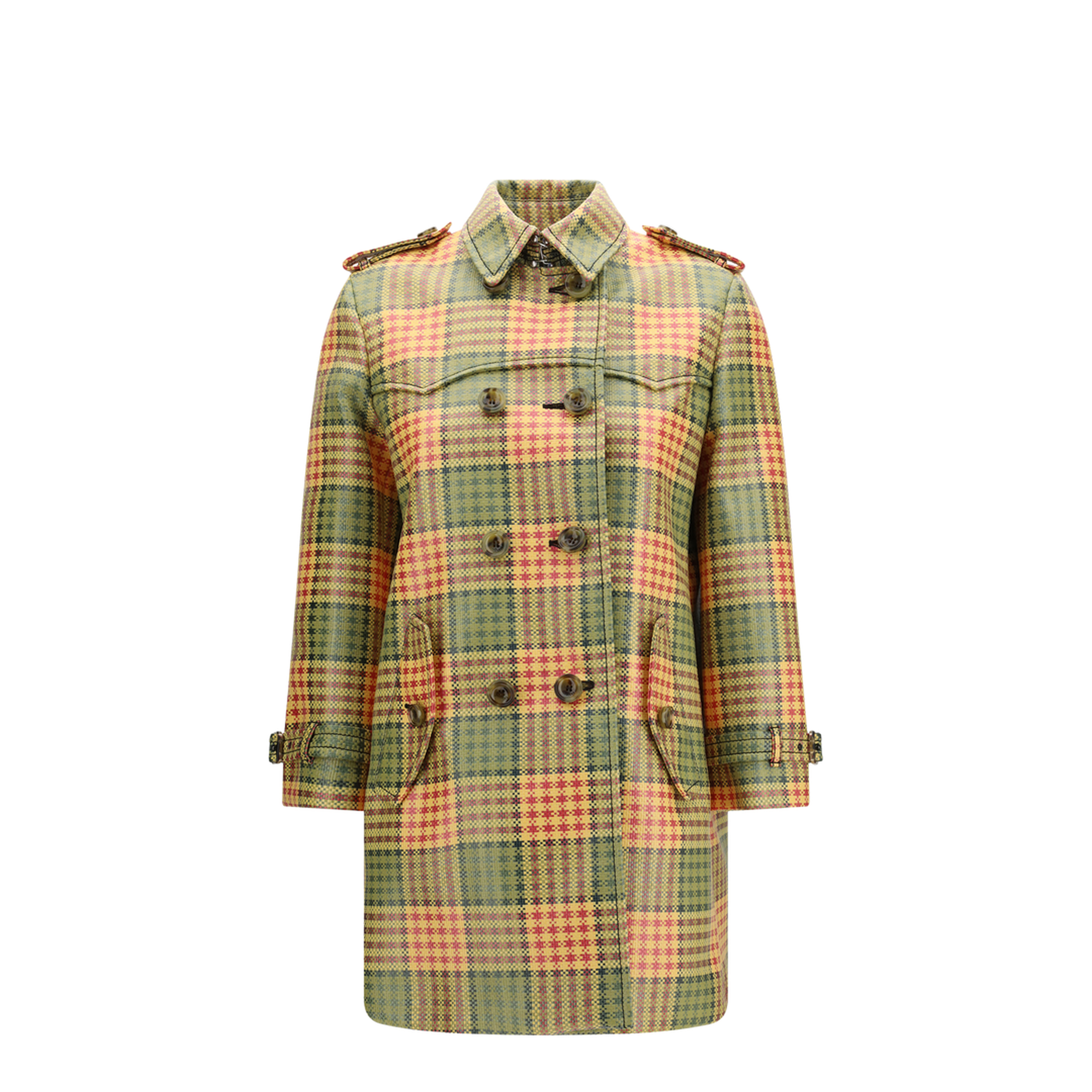 Summerside Check Trench Coat - Image 1