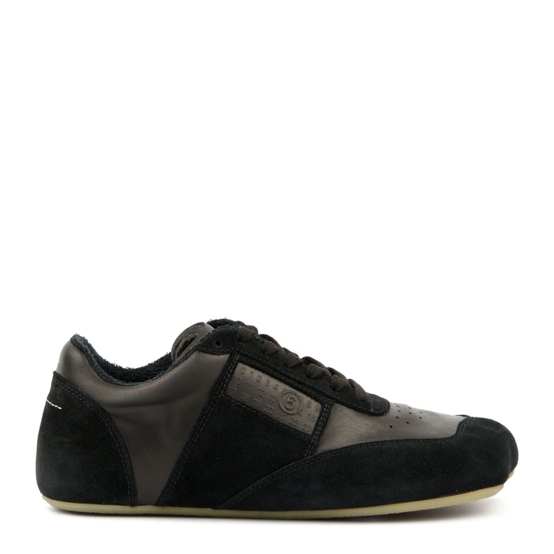 Calf Leather Slim Sneakers - Image 1