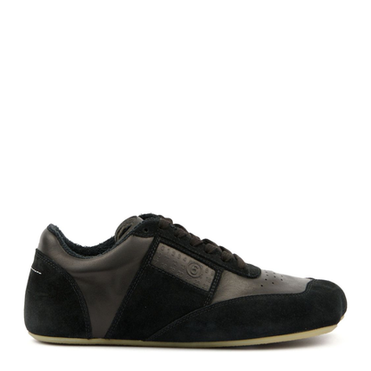 Calf Leather Slim Sneakers - Image 1