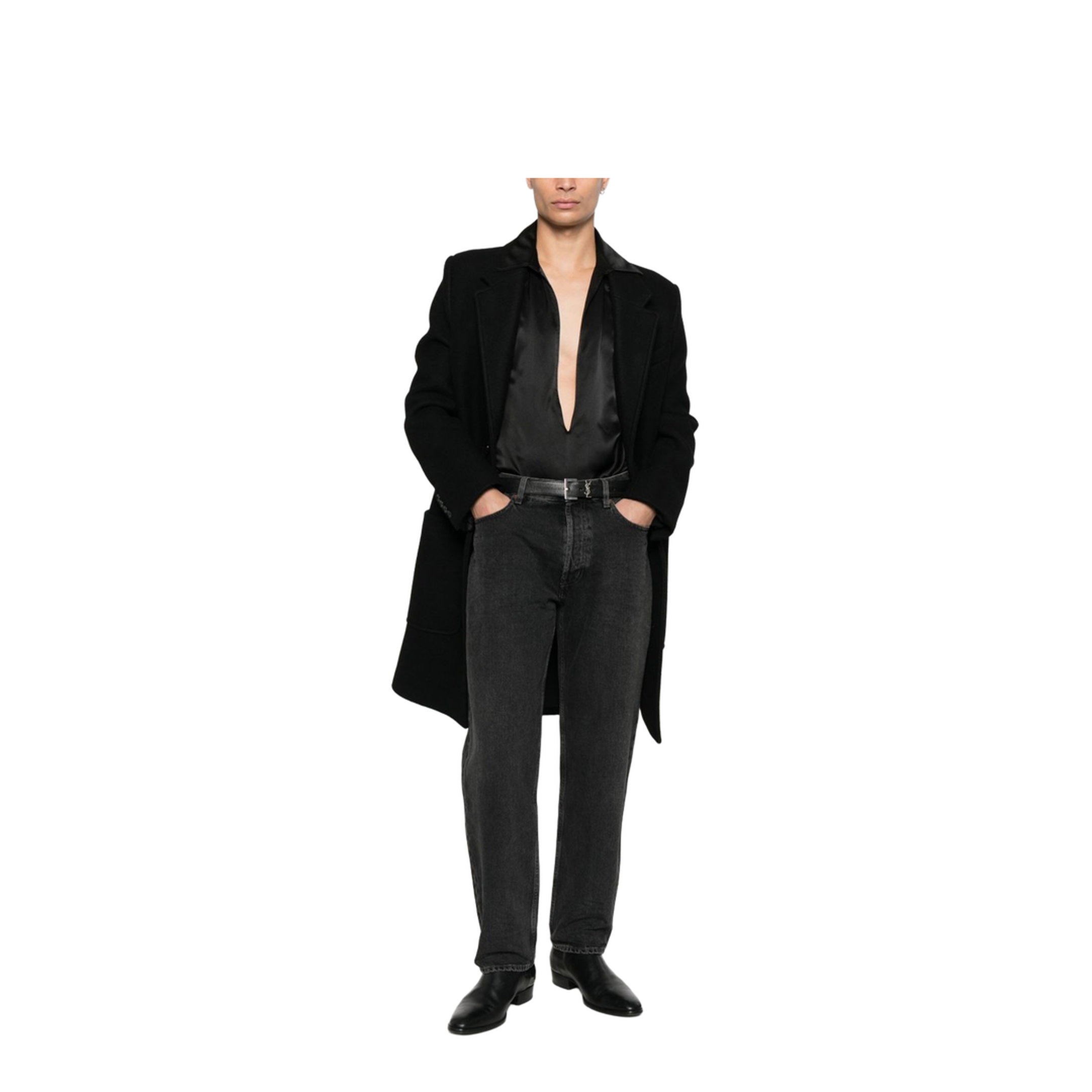 Mick Long Jeans in Westwood Black Denim - Image 2