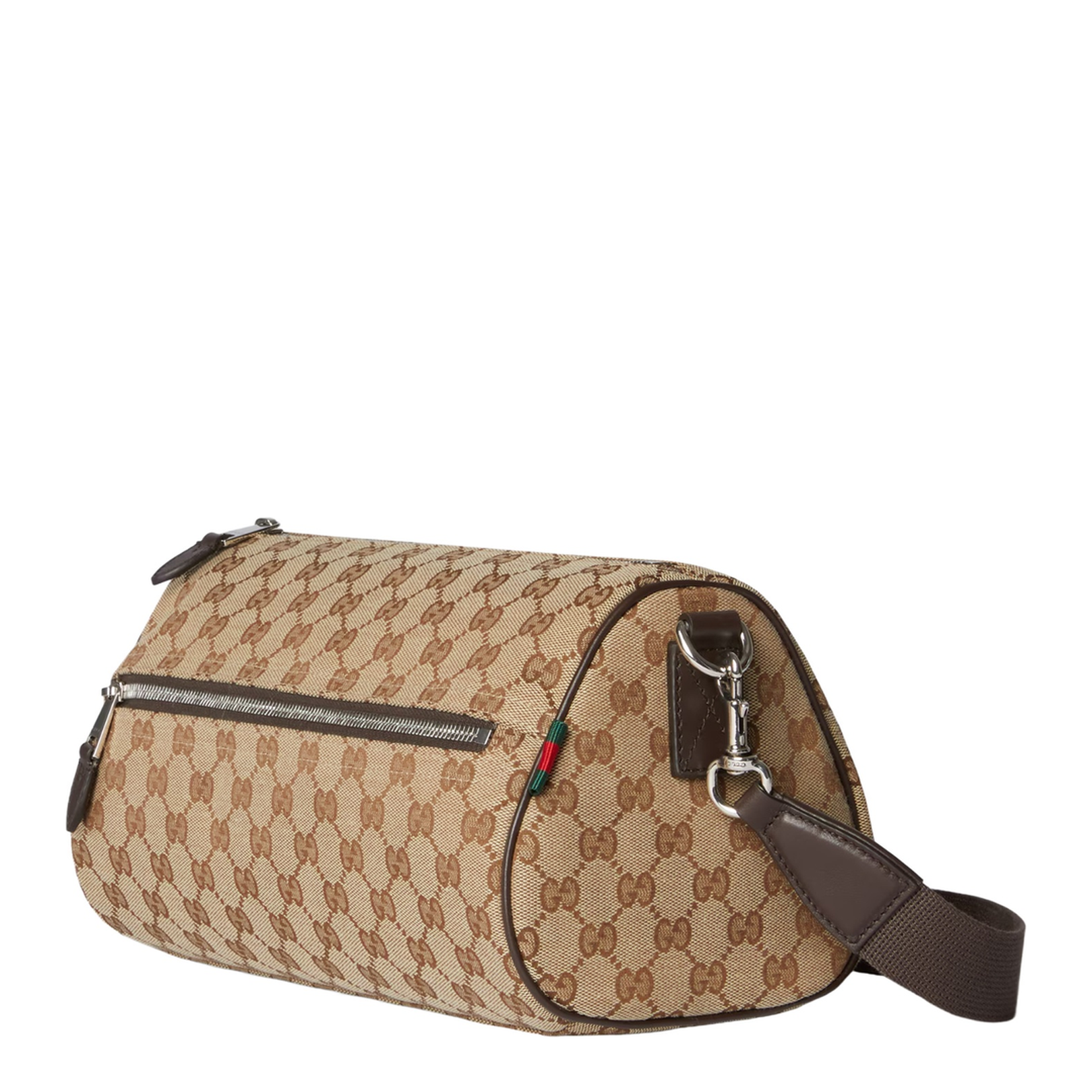 GG Canvas Small Cylinder Bag - Image 2