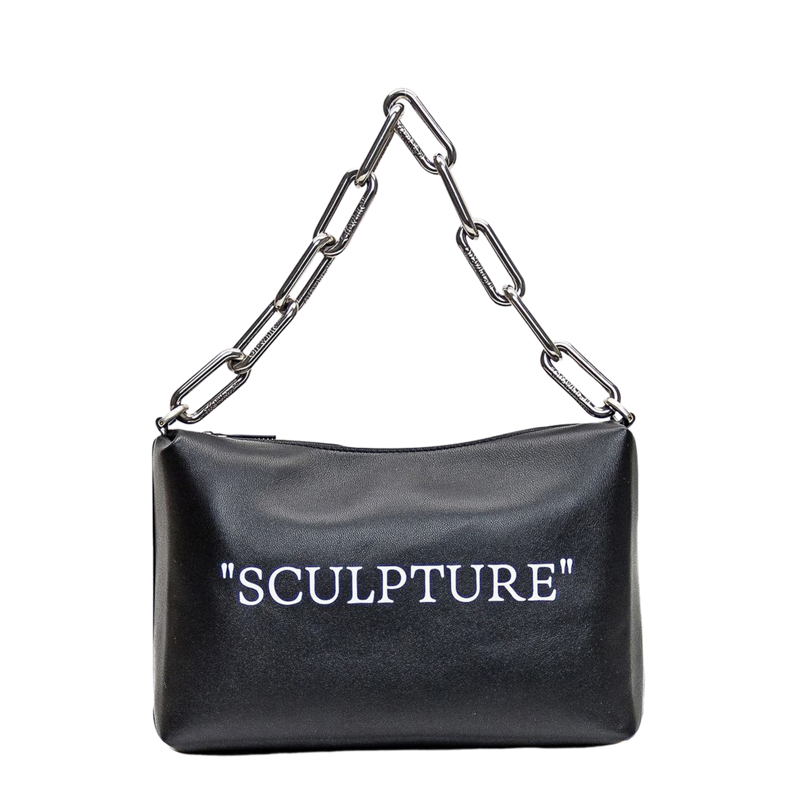 Logo Print Leather Tote Bag - Image 1