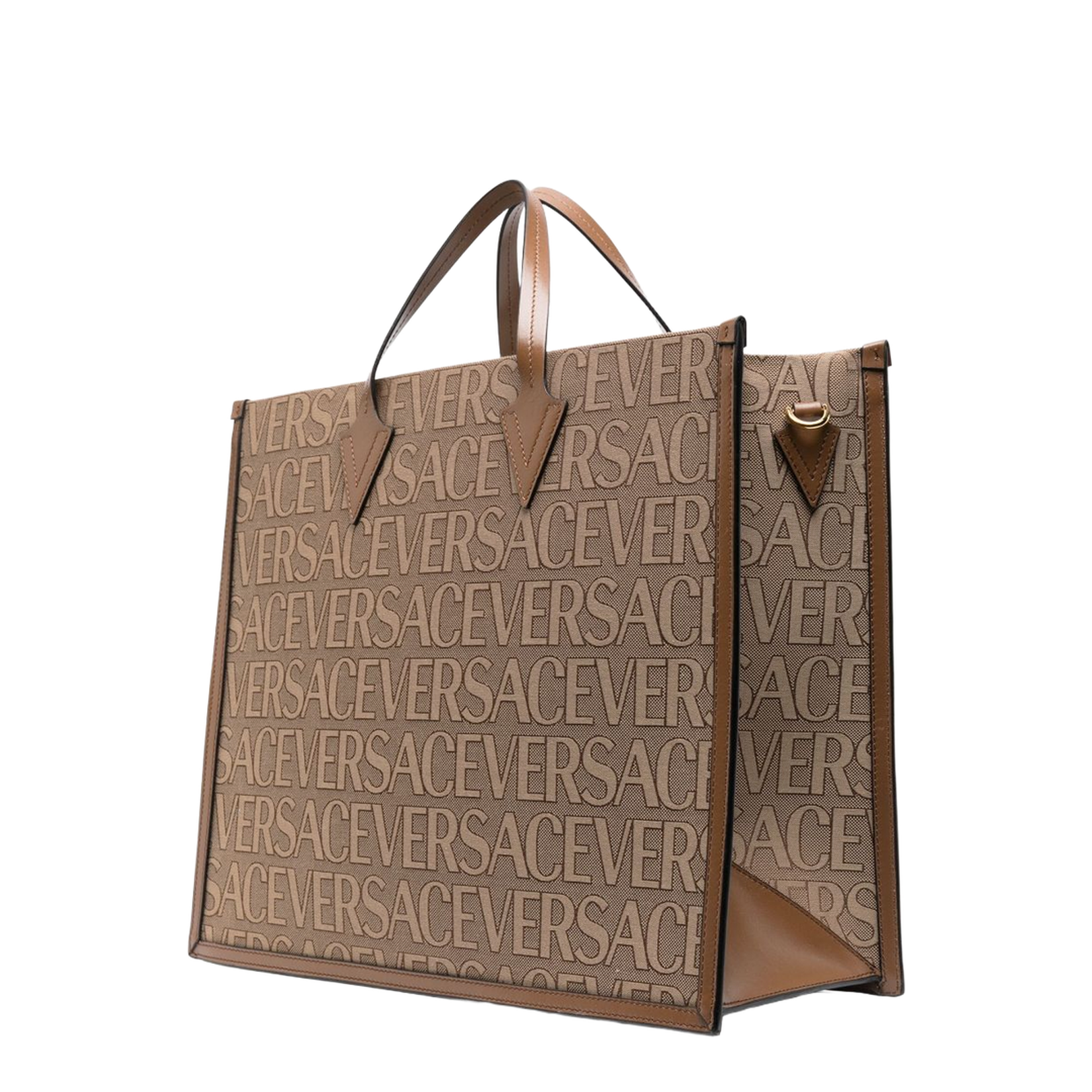 Larg Denim Allover Tote Bag - Image 4