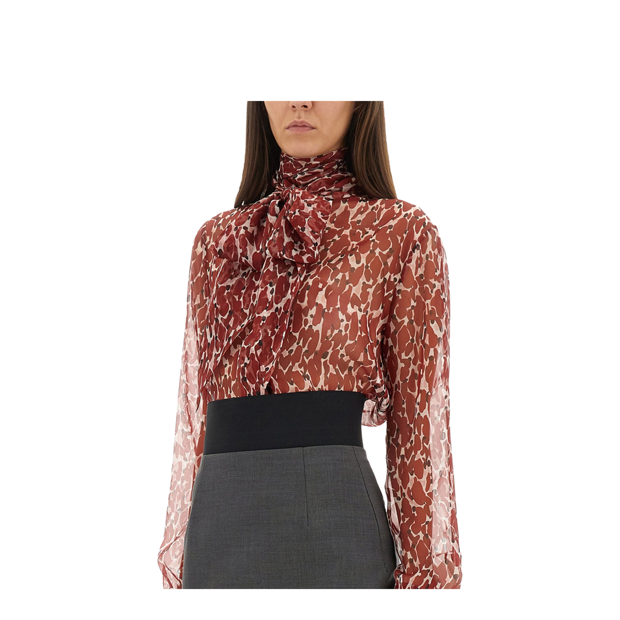 Printed Silk Shirt - Image 4